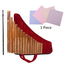 15 Pipe G Key Pan Flute Bamboo Panpipes Chinese Traditional Woodwind Instru