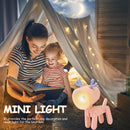 Portable Kids Night Lights Cute Folding Childcare Nightlight for Bedside Bedroom