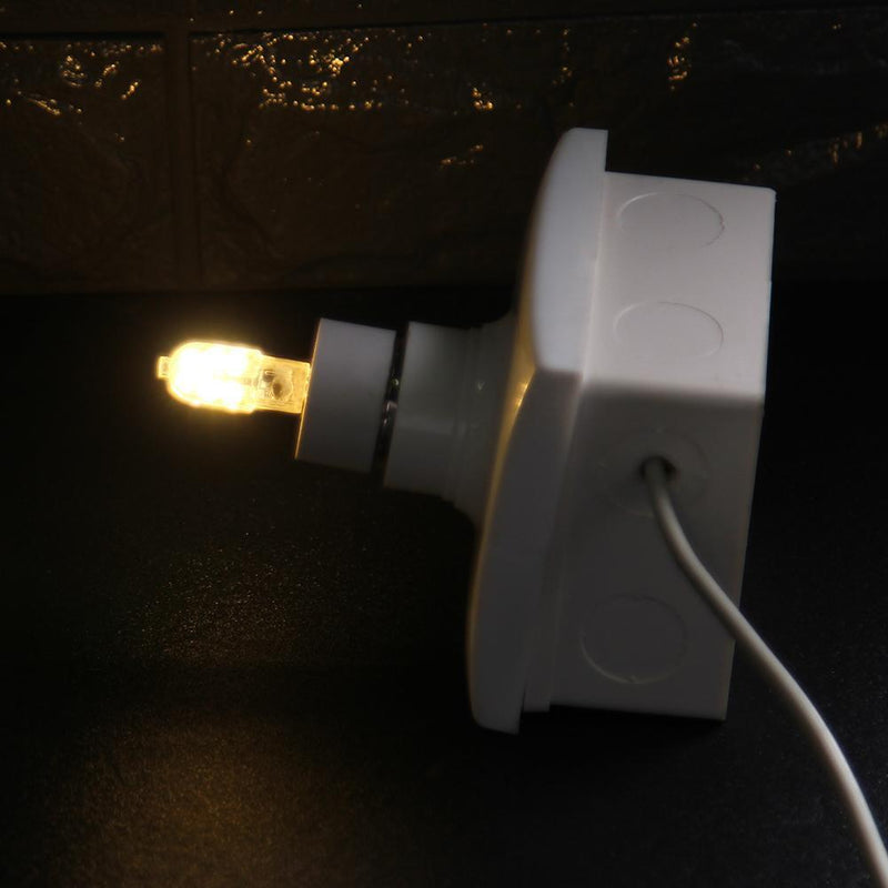 G4 200LM 2W SMD2835 12LED Corn Bulb for Crystal Lamp Chandelier (DC 12V WW)