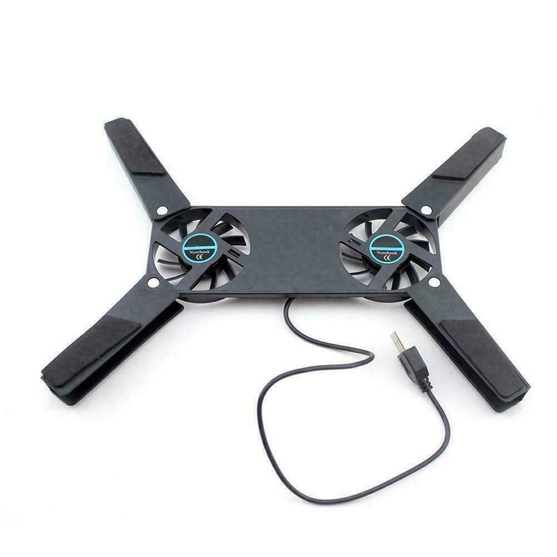 Foldable Gaming Laptop Cooler Notebook Cooling Pad For PC Stand USB Powere R1T0
