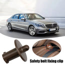 Car Rear Seat Belt Guide Fixing Tie Buckle for Benz S-Class W222 (Brown) Newly