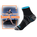 2pcs Sweat-Absorbent Lightweight Compression Socks Unisex Outdoor Bicycle Socks