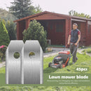 45pcs Mower Blades Stainless Steel Brush Cutter Parts for Trimming Machine Newly