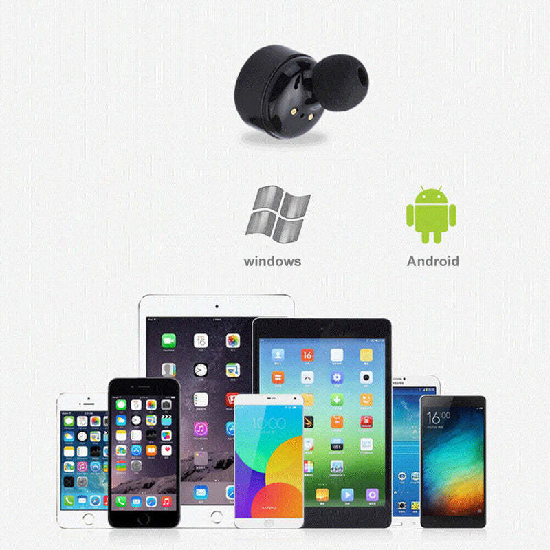 X2T Mini Wireless Bluetooth-compatible headset  binaural movement 4.2  black
