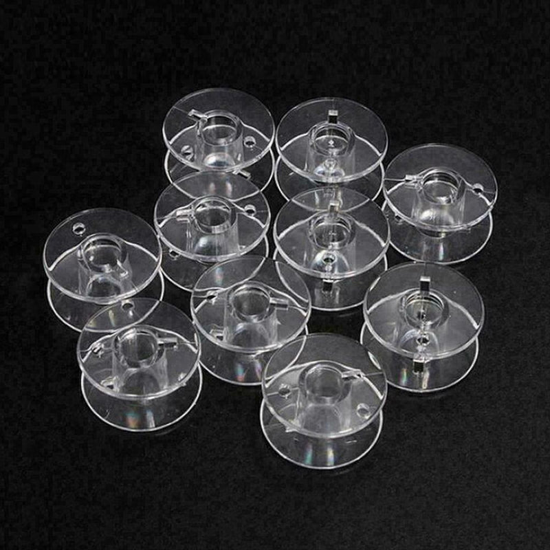 Plastic Bobbins Spools Brother Janome Singer Sewing Sewing Z9S0 10pcs B V8Q4