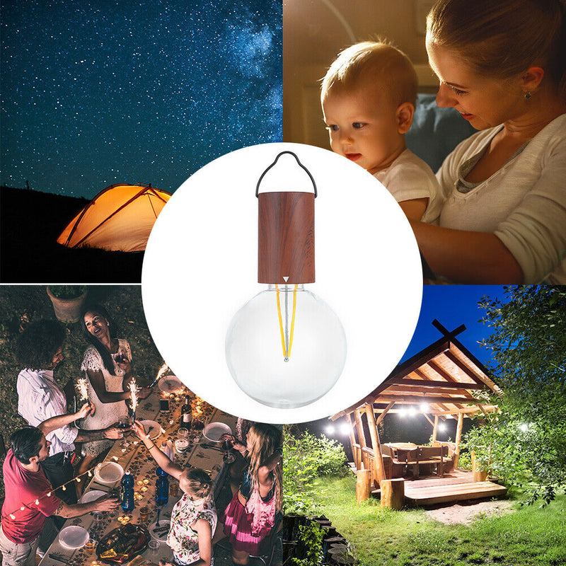 Portable Camping Light Led Tent Milk Bubble Lamp ABS Flashlight for Camping Tool