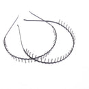 Girl Sports Black Women headhoop Metal Hair Band headwear