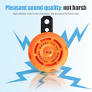 36v/48v/60v Universal Motorcycle Electric Horn Waterproof Round Loud Horns Newly