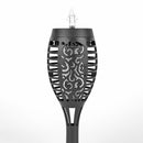 LED Solar Flame Torch Flickering Light Waterproof Lawn Path Decor (8pcs)