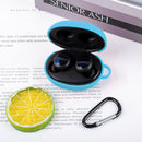 Soft Silicone Wireless Earphone Cover for Realme Buds Air2 Neo (Sky Blue) Newly