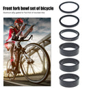 CANSUCC 6pcs/set Bicycle Front Fork Washer MTB Bike Headset Spacer 2/3/5/10mm