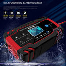ANHTCzyx 12V/24V 8A Touch Screen Pulse Repair Car Battery Charger Red (UK) Newly