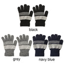 Screen Full Fingered Mittens Short Wrist Gloves Hand Warmer Knitted Gloves