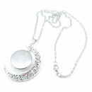 Women Girls 12 Zodiac Celestial Jewelry Moon 12 Constellation Necklace Pendant