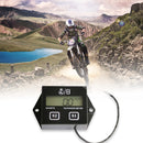 Digital Motorcycle Tach Hour Meter Motorbike ATV Boat Engine Gauge Tachomet