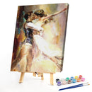 Dancing Couple Oil Paint By Numbers Wall Art Posters Picture Craft Home Decor