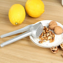 Gadget Ginger Squeeze Garlic Presses Aluminum Nut Crusher Walnut Cracker