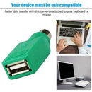 USB Female to PS2 PS/2 Male Adapter Converter keyboard h Mice High Hot F6V5