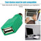 USB Female to PS2 PS/2 Male Adapter Converter keyboard h Mice High Hot F6V5