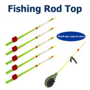5pcs Ice Fishing Rod Tip Winter Outdoor Sport Fishing Pole Tip Fishing Tackles