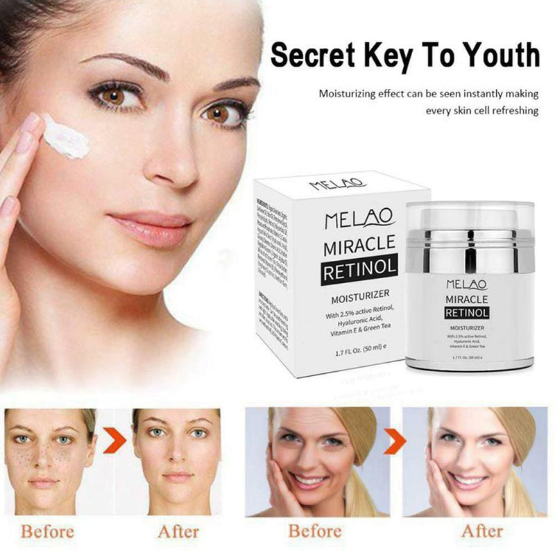 PURE RETINOL VITAMIN A 2.5% Anti Acne Face Serum Creams