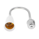 5pcs E27-E27 Flexible Extension Adapter Converter Elongation Base(29.5cm)