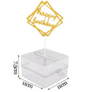 Birthday Making Mold Cake Topper Cake ATM Surprise Money Box Storage Boxes