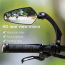 WEST BIKING Bike Rearview Mirror Adjustable Rear Reflector (Left+Right Set)