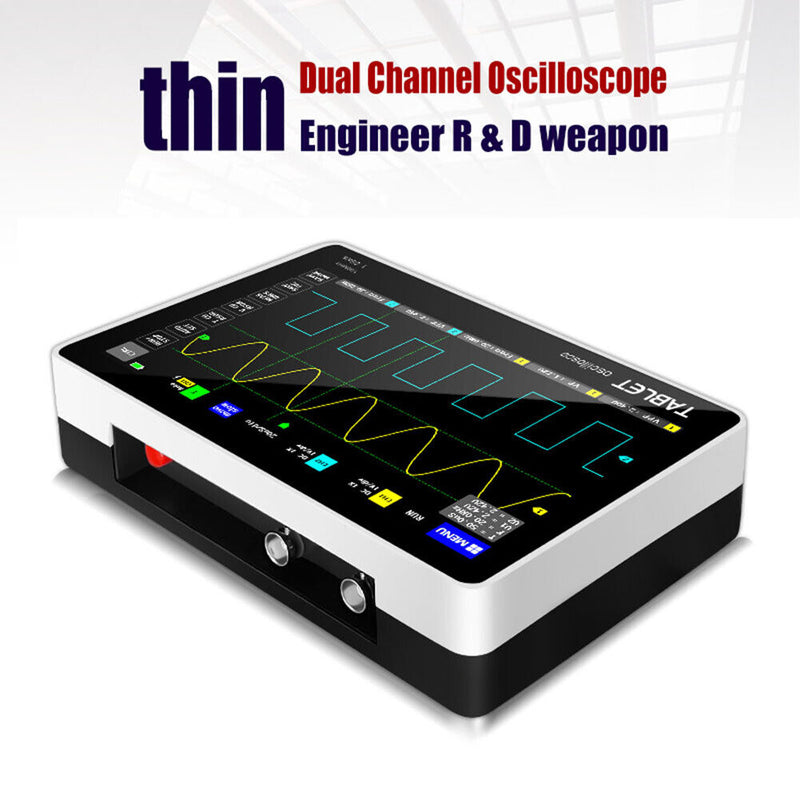Smart Digital Dual Channel Touch Screen 100MHz Bandwidth Coupling Oscilloscope