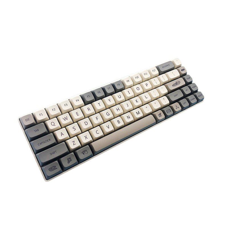 126pcs Universal Mechanical Keyboard Keycaps XDA Height (Revelation Rocket)