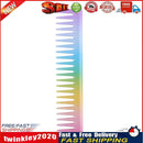Anti-Static Rainbow Hair Comb Double Head Entangled Hair Styling Tool (6) Newly