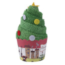 Christmas Cupcake Cotton Towels Xmas Gifts 30x30cm(Christmas Tree) Newly