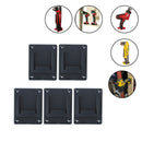 5pcs Tool Holder for Bosch/Makita 18V Lithium Battery Machine Rack (Black) Newly