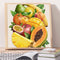 5D DIY Fruits Full Round Diamond Painting Kit Mosaic Picture Wall Art Decoration