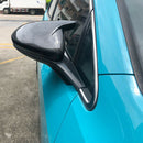 2pcs Car Rearview Mirror Shell Side Wing Mirror Covers Trim Cap for Golf 7 14-19