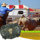 Western Cowboy Belt Buckle Metal Alloy Belt Buckle Jeans Accessories for Men