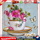 5D DIY Diamond Embroidery Painting Flowers Full Drill Mosaic Cross Stitch Newly
