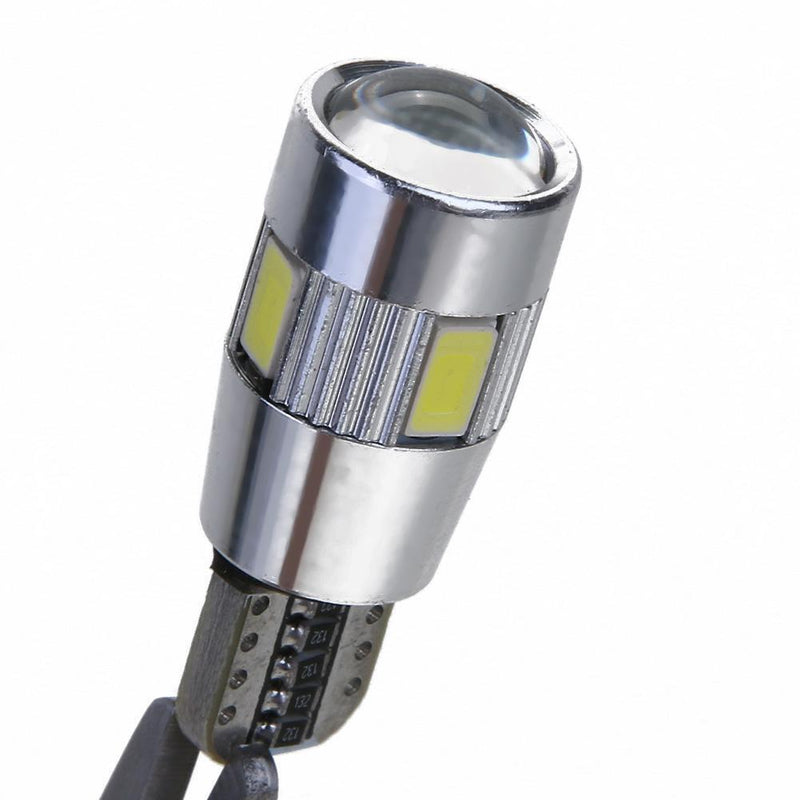 VODOOL 2ST T10 W5W 5630 6SMD Car Wide Bulbs Dash Board LEDs for Universa