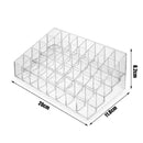 40 Slot Lipstick Holder Display Stand Cosmetic Organizer Case Acrylic W2N6