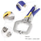 Multi-functional Flat Locking Grip Vise ?Pliers Carbon Steel C Clamp (9in) Newly