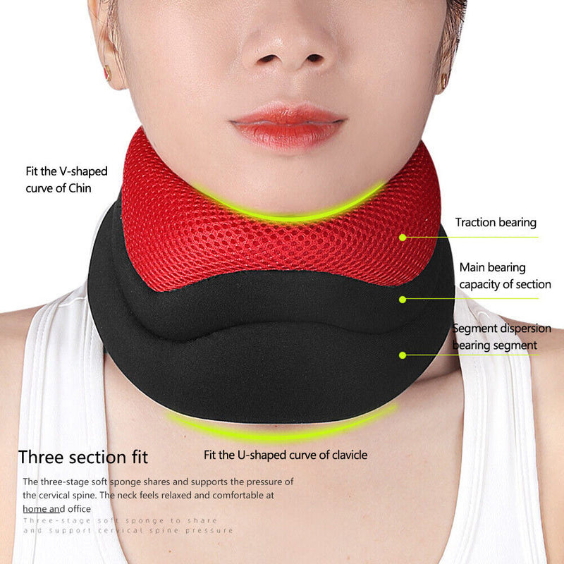 #A Posture Corrector Neck Braces Cervical Breathable Pains Relieve Neck Protecti