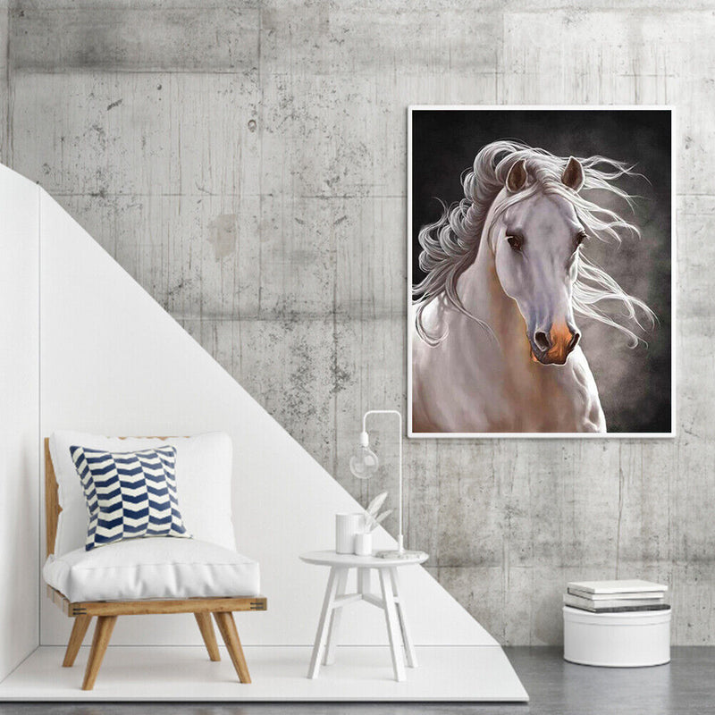 Fine Horse Oil Paint By Number DIY Acrylic Painting Home Decoration Wall Arts