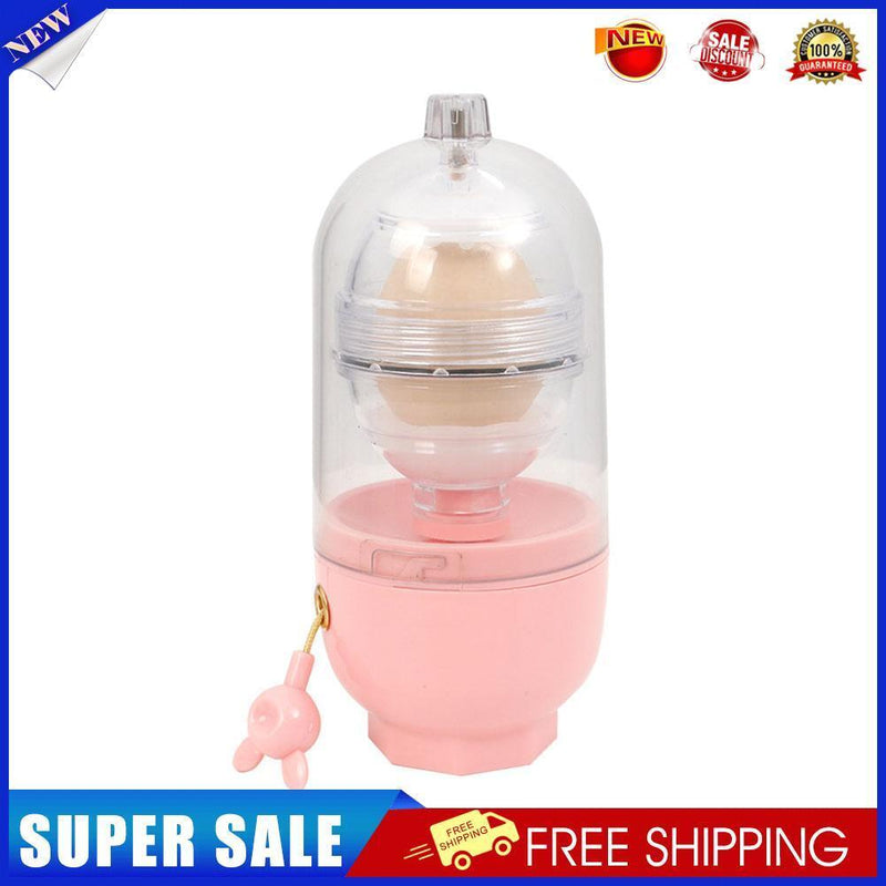 Manual Egg Shaker Egg Scrambler Puller White Yolk Mixer Blender (Pink)