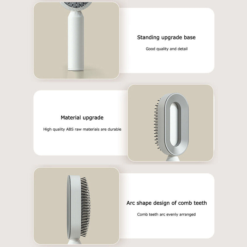 Airbag Comb Hollowing Out Curly Comb Relaxing Elastic Curly Comb Hair Home Salon