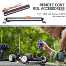 AUSTAR 16 LED Light Bar for 1/10 Axial SCX10 D90 TRX-4 RC Crawler Car Roof Lamp