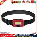 3 Modes Waterproof COB Flashlight Outdoors Headlight Headlamp Torch(Red) Newly