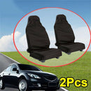 Black Front Seat Case Car Seat Covers Waterproof Protectors Protective Sleeve