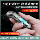 Rechargeable Breathalyzer Non-Contact Car Portable Professional Breath Tester