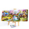 Woods Hut Waters Oil Paint By Numbers DIY Canvas Wall Picture Craft Home De