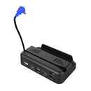 Docking Station 6 in 1 Dock Stand USB 3.0 Dock Hub Holder for Steam Deck Console